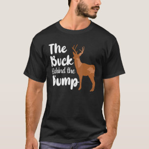 T-shirt Oh Deer My Buck Behind The Bump Je suis Enceinte A