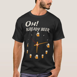 T-shirt Oh Déjà Bière ou Horloge