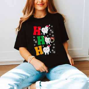 T-shirt Oh Dentistree Christmas Fun cadeau pour les amis