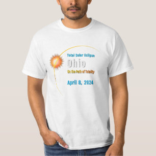 T-shirt OH Éclipse solaire totale 2024