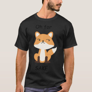 T-shirt Oh for fox sake Long Sleeve