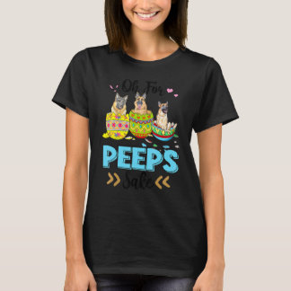 T-shirt Oh For German Shepherd Sake Easter Bunny Ear Egg