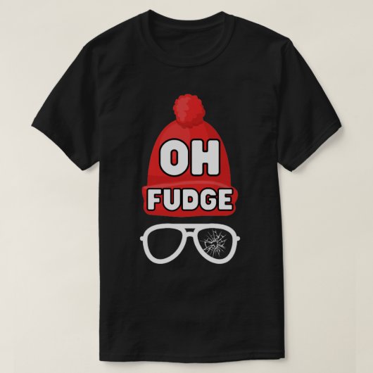 T-shirt Oh fudge (Design devant)