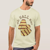 T-shirt Oh HALL (Enfer) Non ! Fromage grillé Halloumi (Devant)