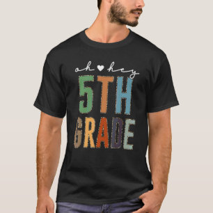T-shirt Oh Hé Cinquième Année Rentree Des Classes Prof De