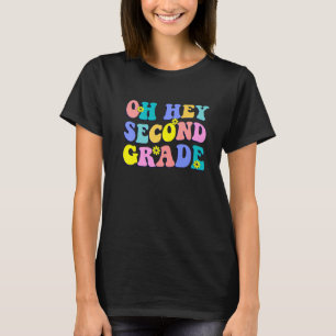 T-shirt Oh Hey 2e Classe Retour À L'École Élèves Te