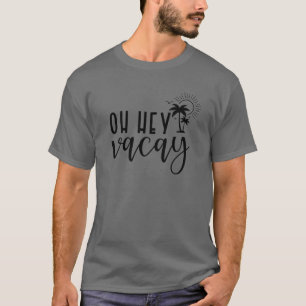 T-shirt Oh Hey Cacay Palm Tree Summer Famille Vacation 202
