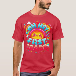 T-shirt Oh Hey Enseignant De Première Année Enfants Premie