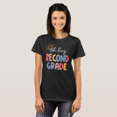 T-shirt Oh Hey Second Grade Teacher Student 2nd Grade Back (Devant entier)