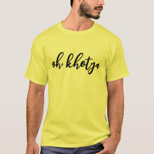 T-shirt Oh khotya âne drôle Slang Funny Mots hindi