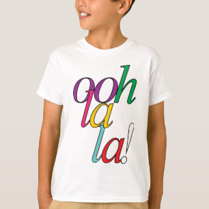 T-shirt "Oh ! La audacieuse de La !" dans des couleurs