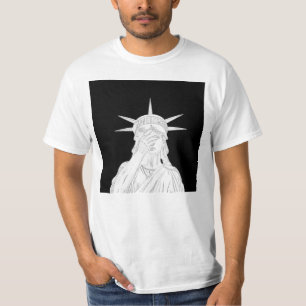 T-shirt Oh la honte Statue de la Liberté US à vendre chaos