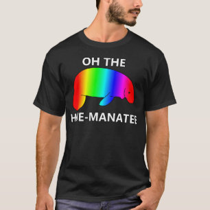 T-shirt Oh le HUE-MANATEE