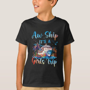 T-shirt Oh mon dieu c'est un voyage de filles drôle Croisi