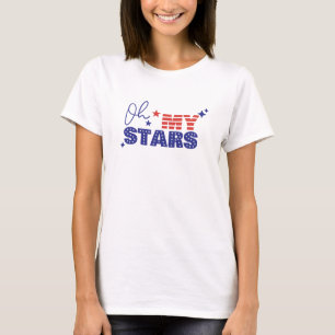 T-shirt Oh mon étoile drapeau américain