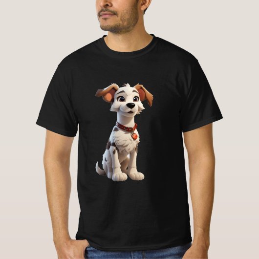T-shirt oh mon garçon, mes chiens aboient (Devant)