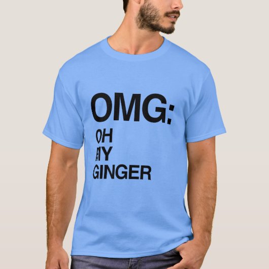 T-SHIRT OH MON GINGEMBRE (Devant)