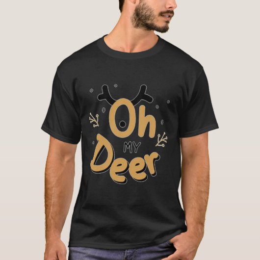 T-shirt Oh My Deer (Devant)