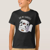 T-shirt Oh My Gauze Funny First Aid Pun Dark BG (Devant)