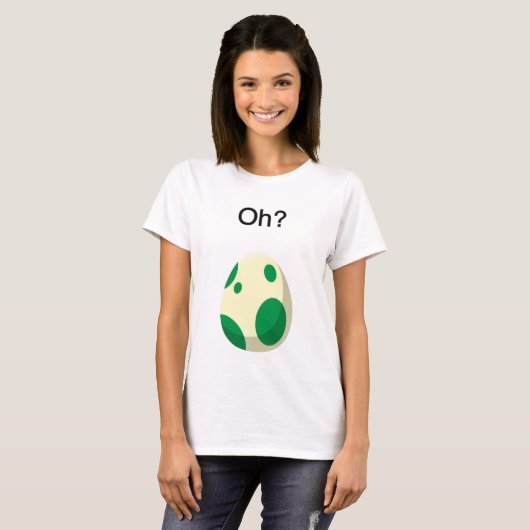 T-shirt Oh? Oeuf (Devant entier)