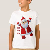 T-shirt Oh ! Oh ! Oh ! Mare Santa Claus Joyeux Noël (Devant)