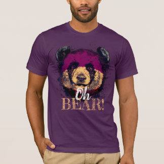 T-shirt "OH OURS" | Drôle Cool Panda