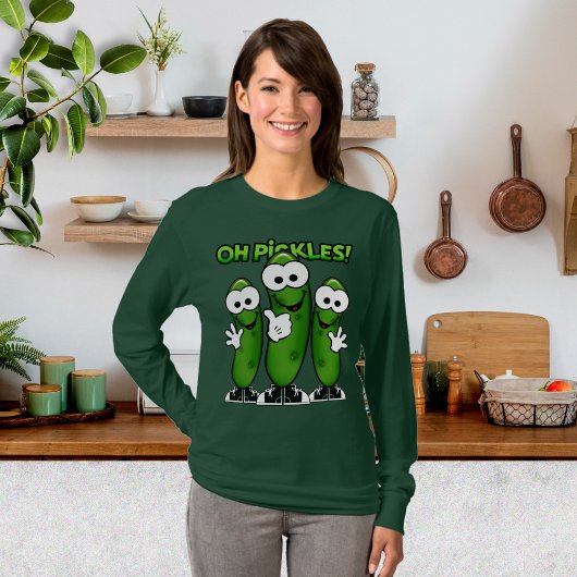 T-shirt Oh Pickles Chemise