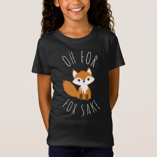 T-Shirt Oh pour Fox Sake (Devant)