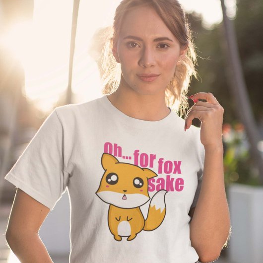 T-shirt Oh... Pour le renard