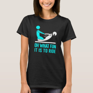 T-shirt Oh quel plaisir de monter Kinésithérapeute KT