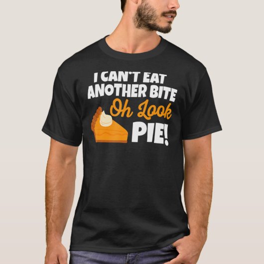 T-shirt Oh Regarde Citrouille Pie Thanksgiving (Devant)
