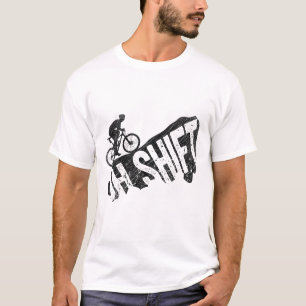 T-shirt Oh Shift Vélo Tout Terrain Cycliste Fun