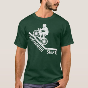 T-shirt Oh Shift Vélo vélo cycliste Rider