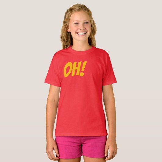 T-shirt OH! - Si Vous Savez Que Vous Connaissez (Devant entier)