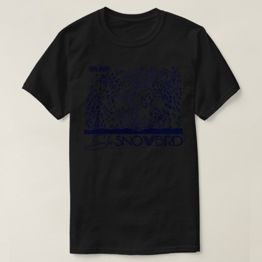 T-shirt Oh Ski Snowbird (Design devant)