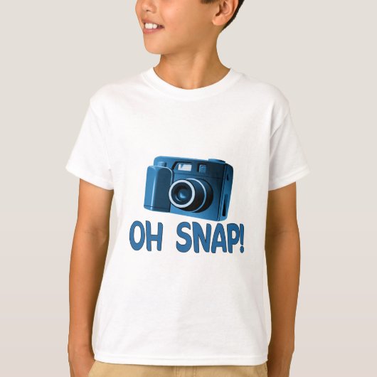 T-shirt Oh Snap Camera (Devant)