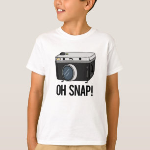 T-shirt Oh Snap Funny Caméra Pun