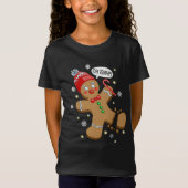 T-Shirt Oh Snap Gingerbread Cookie Man Costume équipe de c (Devant)