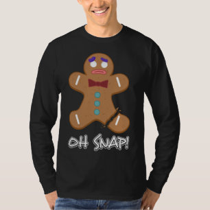 T-shirt Oh Snap Gingerbread Homme Christmas Bakou Cookie B