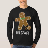Oh Snap Gingerbread Man Cookie Broken Leg Funny