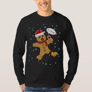 T-shirt Oh Snap pain d'épices Noël Cookies de cuisson équi