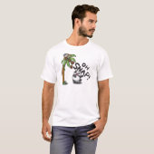 T-shirt Oh Snap Panda & Singe (Devant entier)
