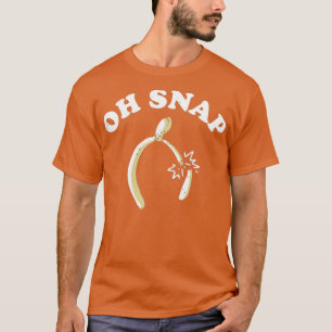 T-shirt Oh Snap Wishbone