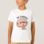 T-shirt Oh Synapse Funny Cerveau Pun (Devant)