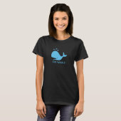 T-shirt Oh Whale (Devant entier)