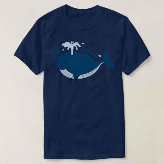 T-shirt Oh Whale 26 3 (Design devant)