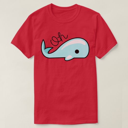 T-shirt Oh Whale 29 (Design devant)
