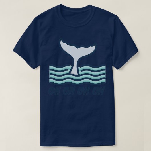 T-shirt Oh Whale 54 (Design devant)
