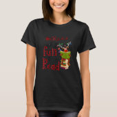 T-shirt Oh What Fun It Is To Read Christmas Reindeer Leopa (Devant)