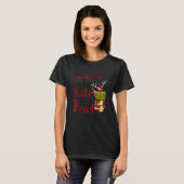 T-shirt Oh What Fun It Is To Read Christmas Reindeer Leopa (Devant entier)